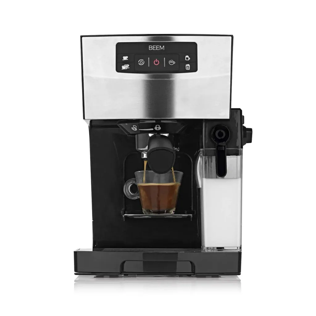 Siebträger-Maschine Espresso Classico II, 1450 Watt Schwarz/ Edelstahl