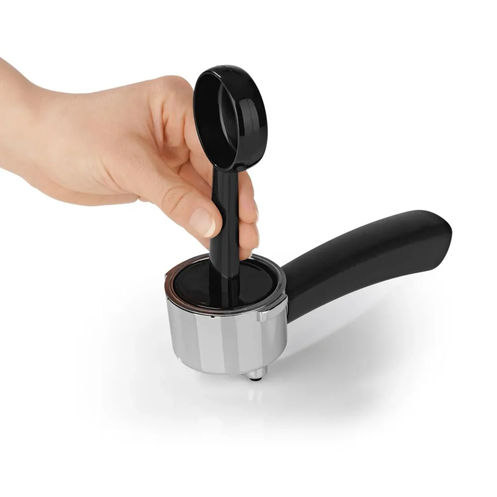 Siebträger-Maschine Espresso Classico II, 1450 Watt Schwarz/ Edelstahl
