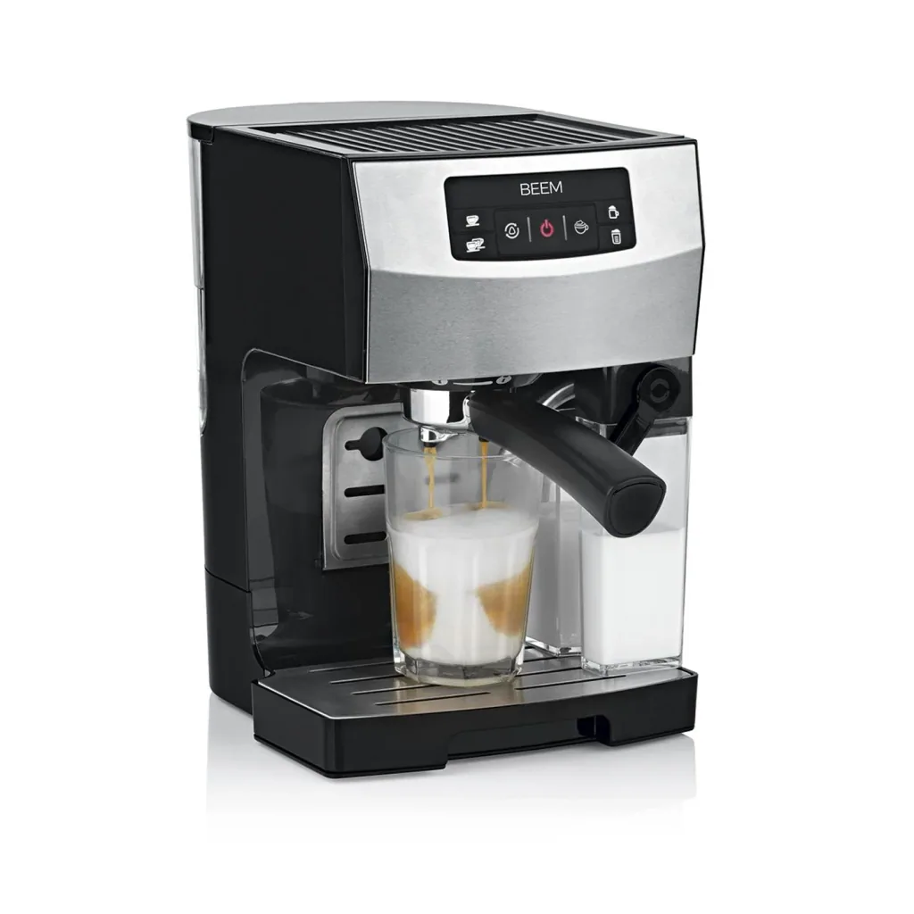 Siebträger-Maschine Espresso Classico II, 1450 Watt Schwarz/ Edelstahl
