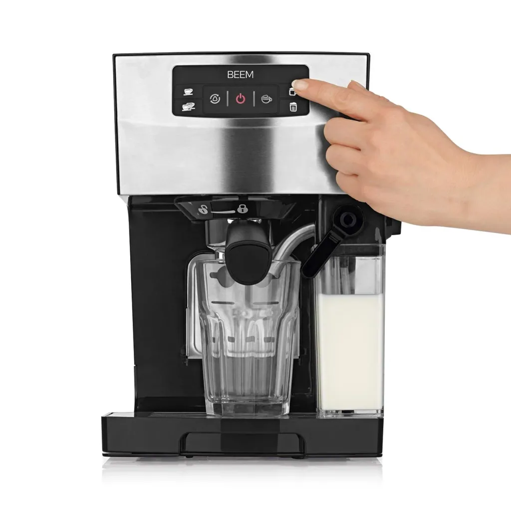 Siebträger-Maschine Espresso Classico II, 1450 Watt Schwarz/ Edelstahl