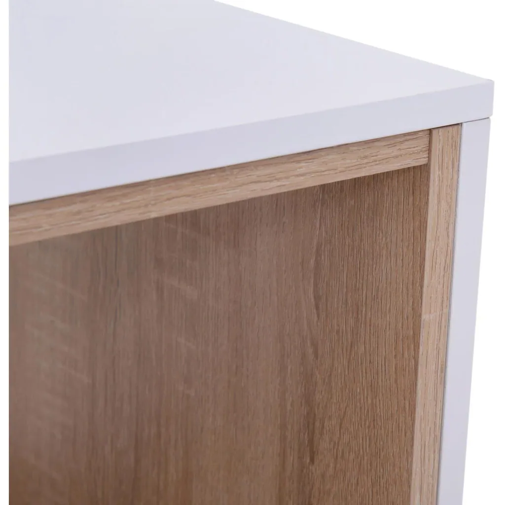 Nachttisch Nachtschrank Beistelltisch Flurkommode mit 1 offenem Fach 45 x 45 x 50 cm