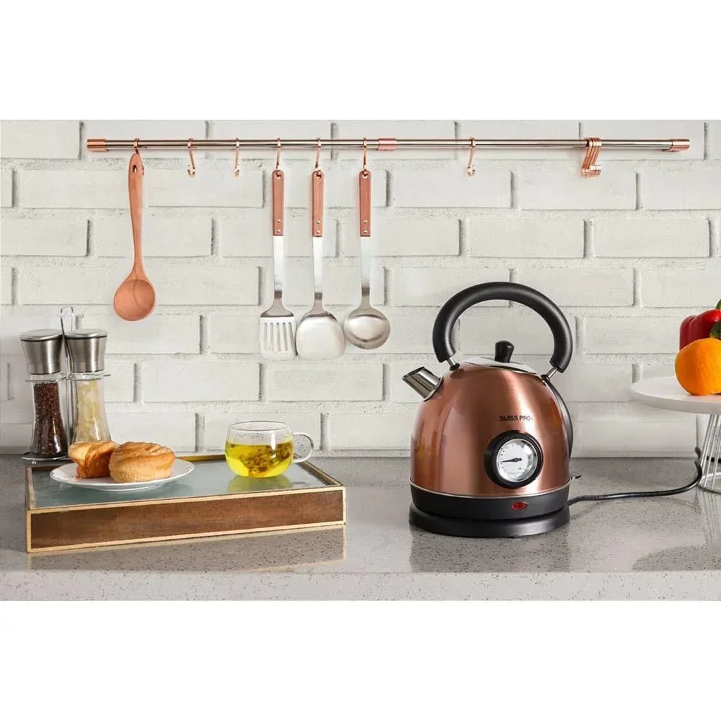 Retro-Wasserkocher - 2200W - 1,8L - Karamell
