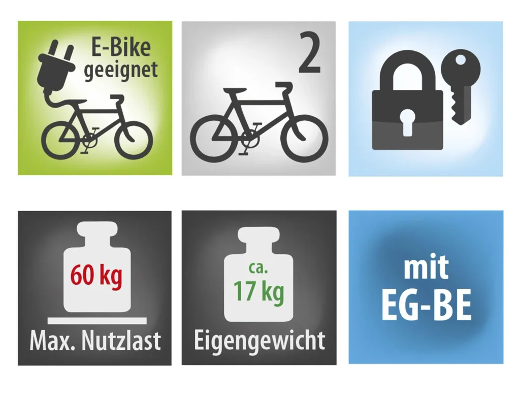 Fahrradträger PREMIUM - komplett vormontiert