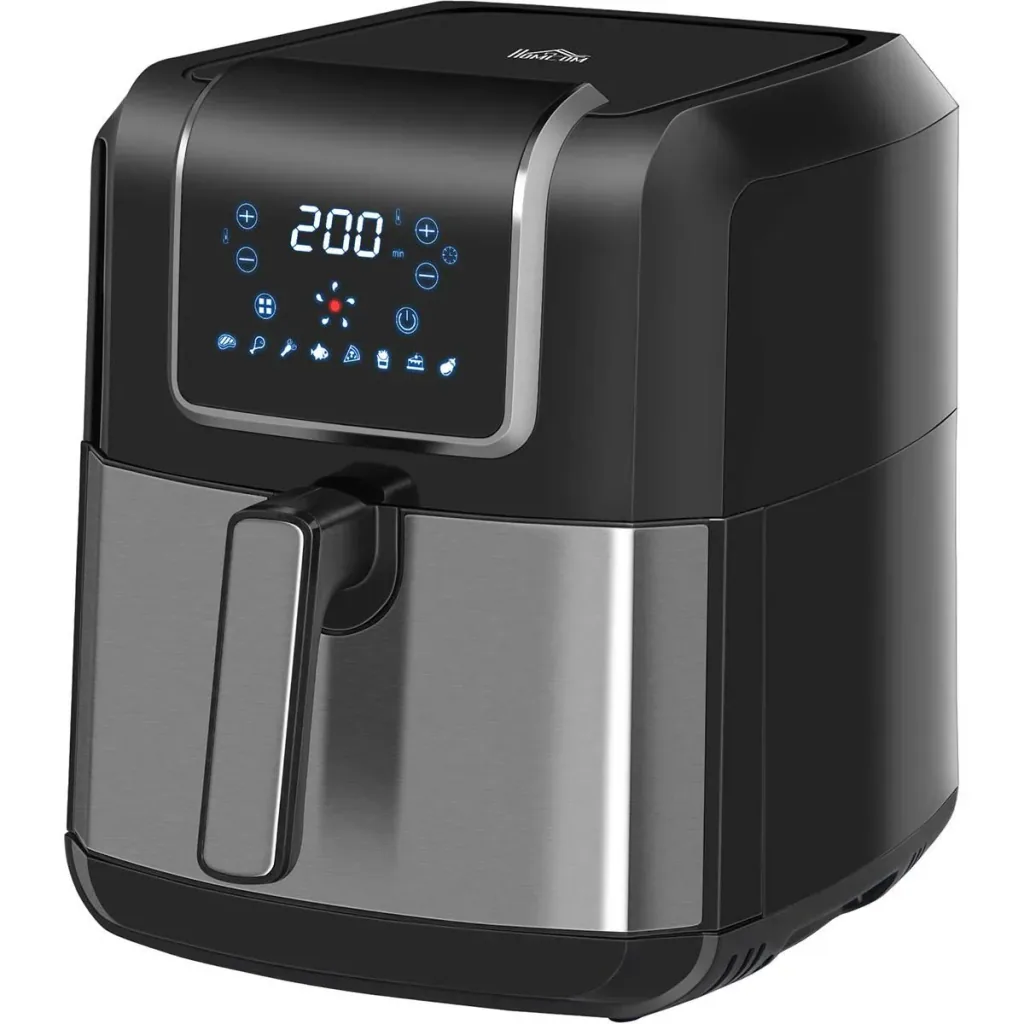 Heißluftfritteuse - 1700W - 6,5 Liter - Schwarz/Grau - 36,5 x 29 x 33,8 cm