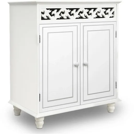Kommode Jersey weiß 76x65x35cm