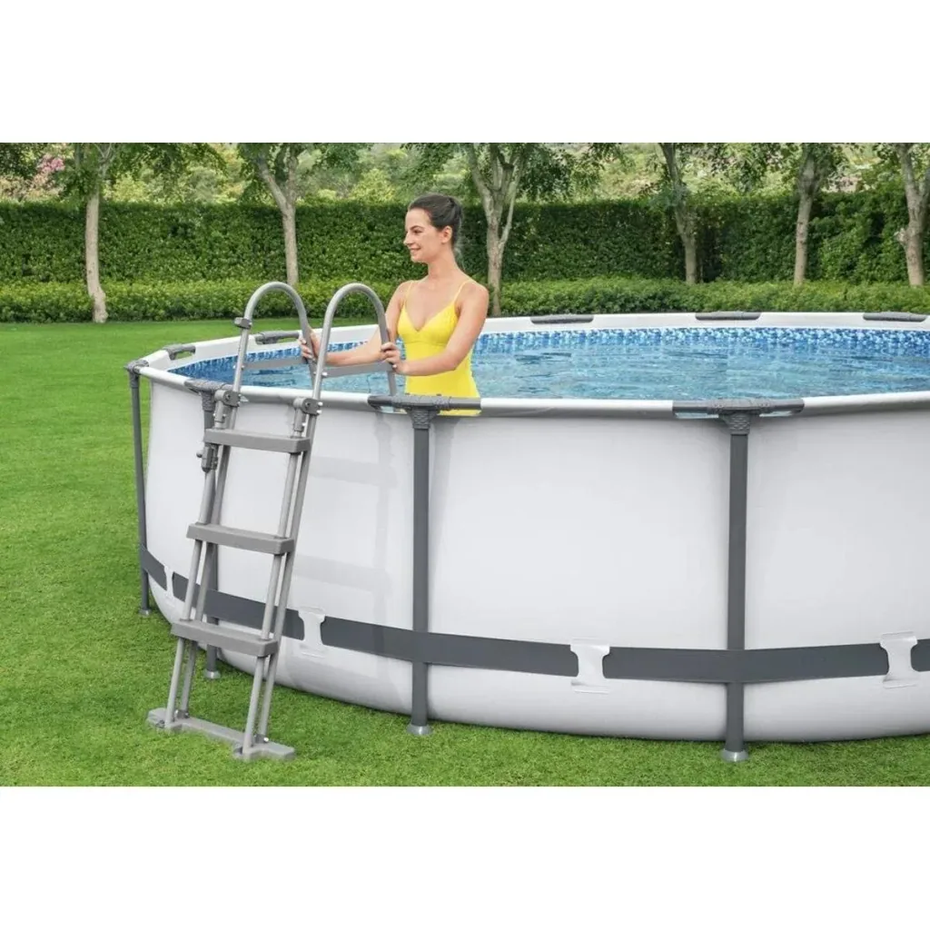Schwimmbecken mit Rahmen und Filterpumpe - Ø366cm - 122cm tief - 2006L/h