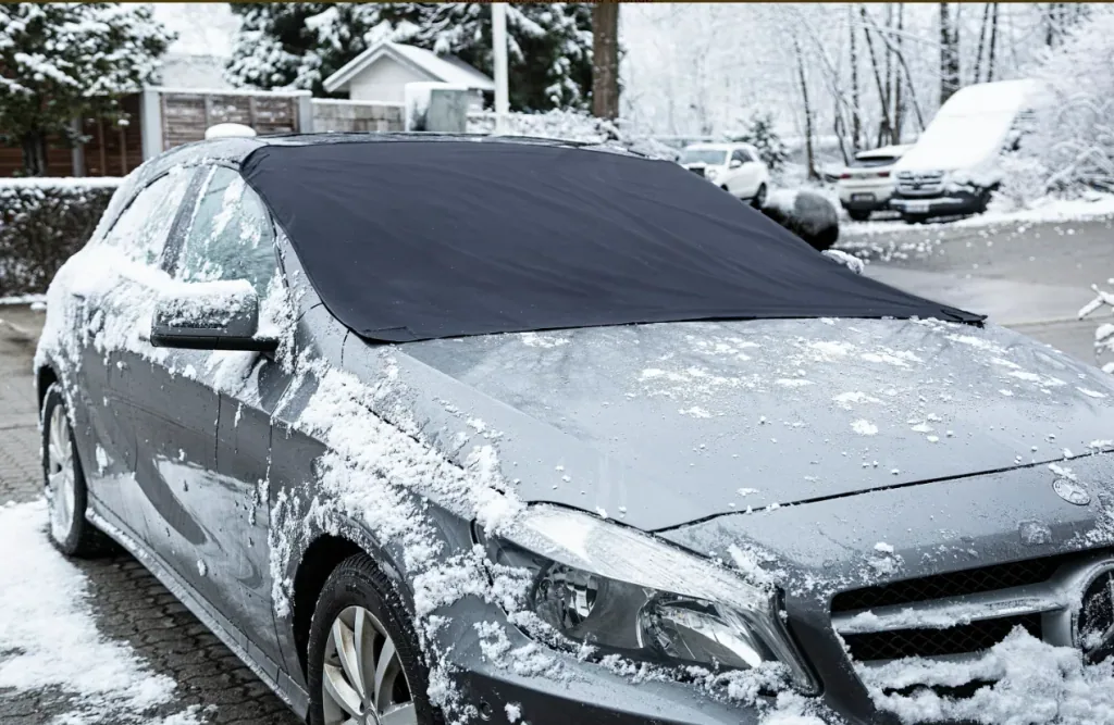 Frontscheibenabdeckung Sommer und Winter