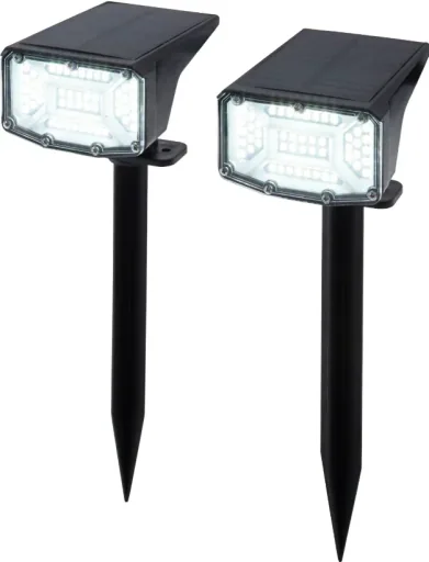 LED-Solarleuchten 2er-Set