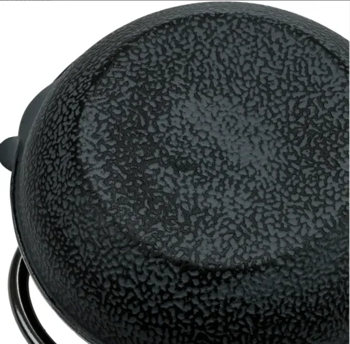 Asia Teekannenset Gusseisen 10-teilig (Farbe: schwarz)