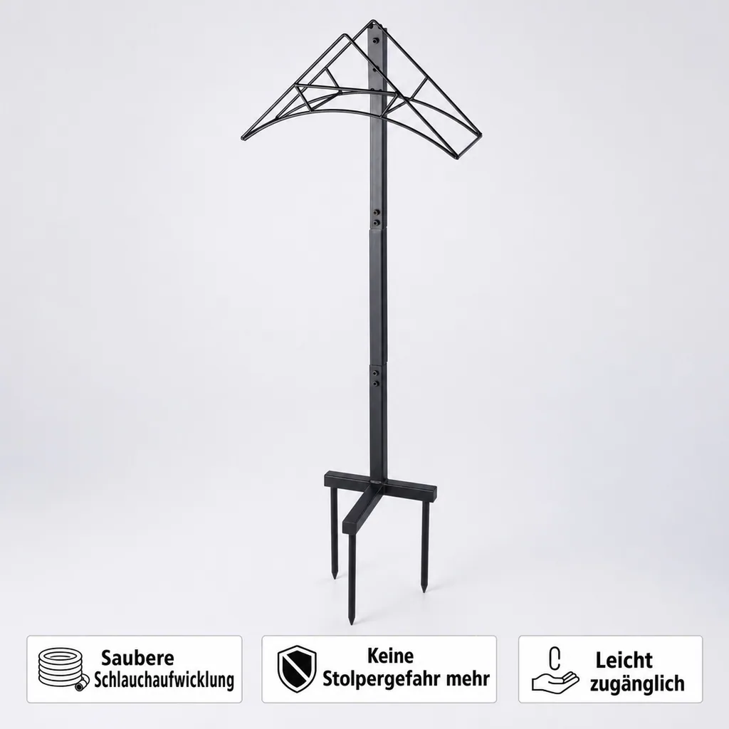 Mobiler Gartenschlauchständer