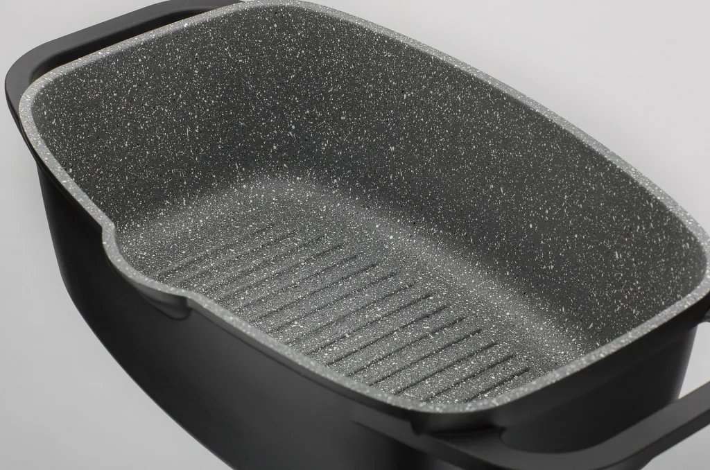 Universalbräter 33 cm Gourmet Granit mit Servierzange
