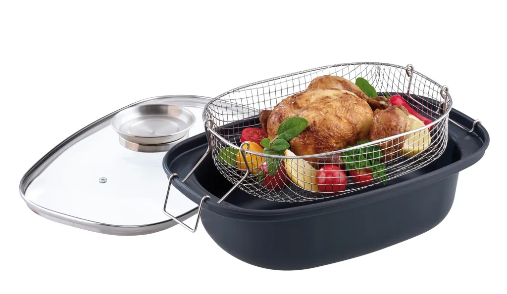 Aromabräter mit Drahteinsatz 32 cm