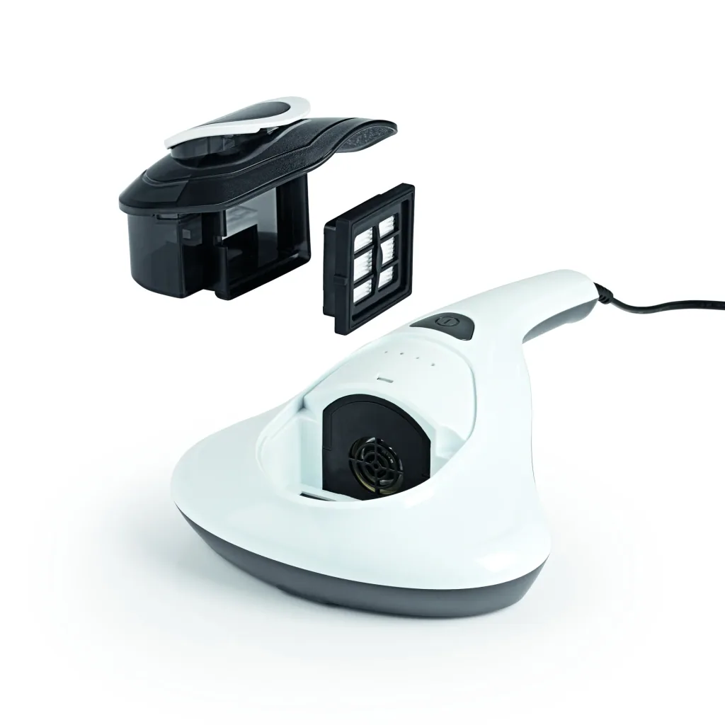 Milben-Handstaubsauger mit UV-C-Licht
