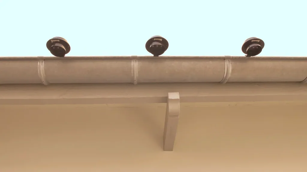 Dachrinnen Solarleuchte, 3er-Set
