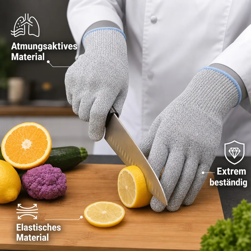 Schnittschutz Handschuhe, 1 Paar