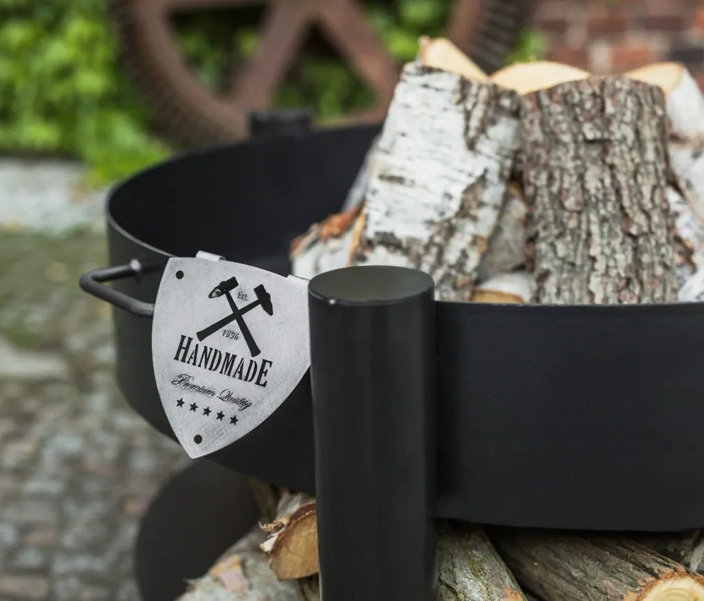 CookKing Feuerschale Montana 80, inklusive Holzlager