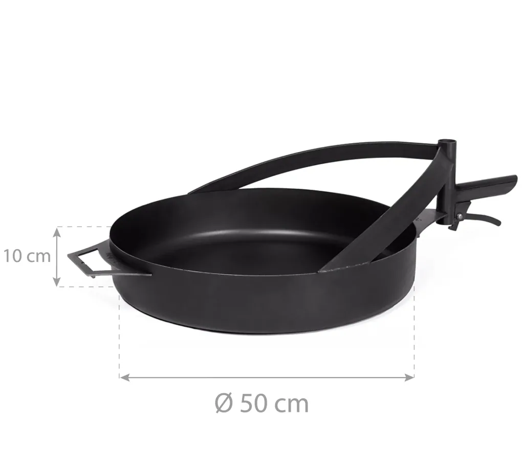CookKing Pfanne 50 cm, für Feuerschale Bandito & Montana x