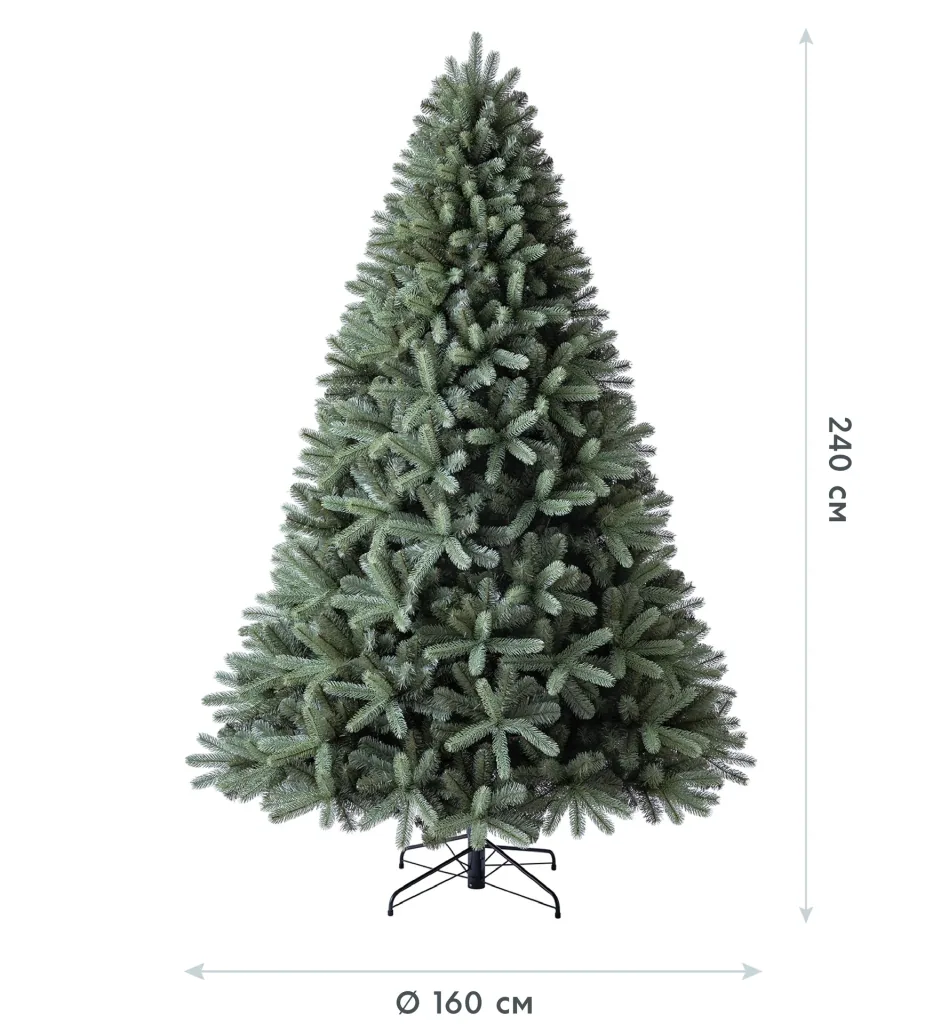Evergreen Künstlicher Weihnachtsbaum Vermont Fichte 240 cm