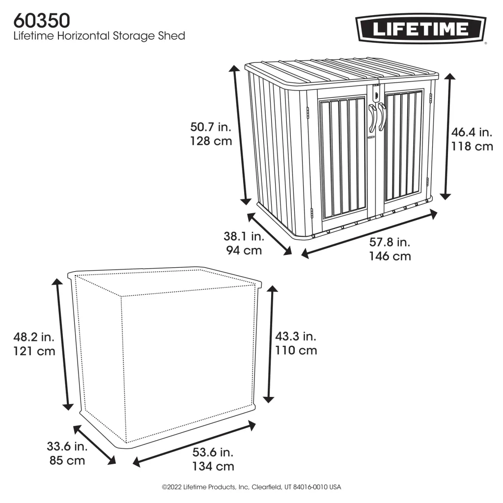 Lifetime Mülltonnenbox & Gerätschrank  Phil