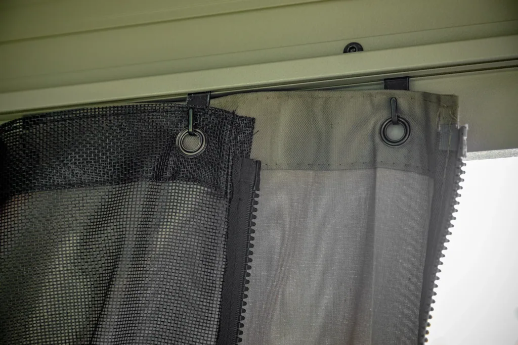 Sojag Vorhang-Set passend zum Pavillon Messina 12x16 champagner