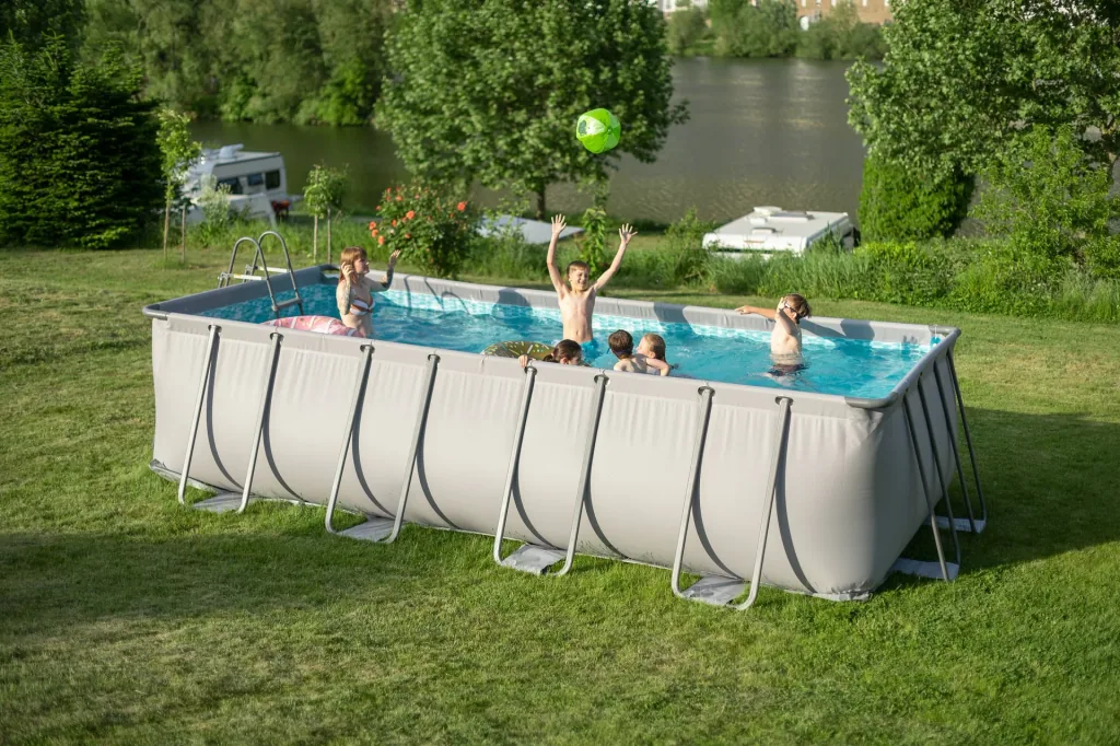 Pool Elite 549 x 274 x 132 cm, anthrazit