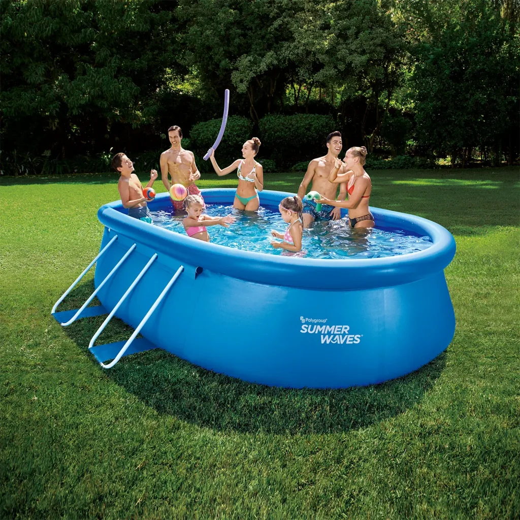 Summer Waves Quick Set Pool 457 x 305  cm, blau