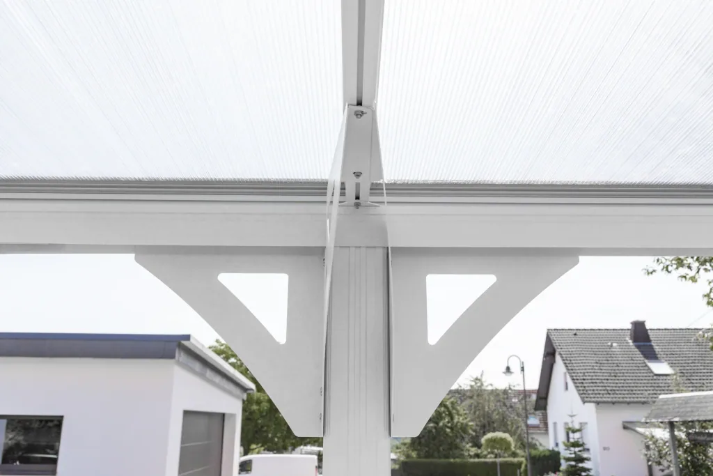 Westmann Carport Flachdach 15 m