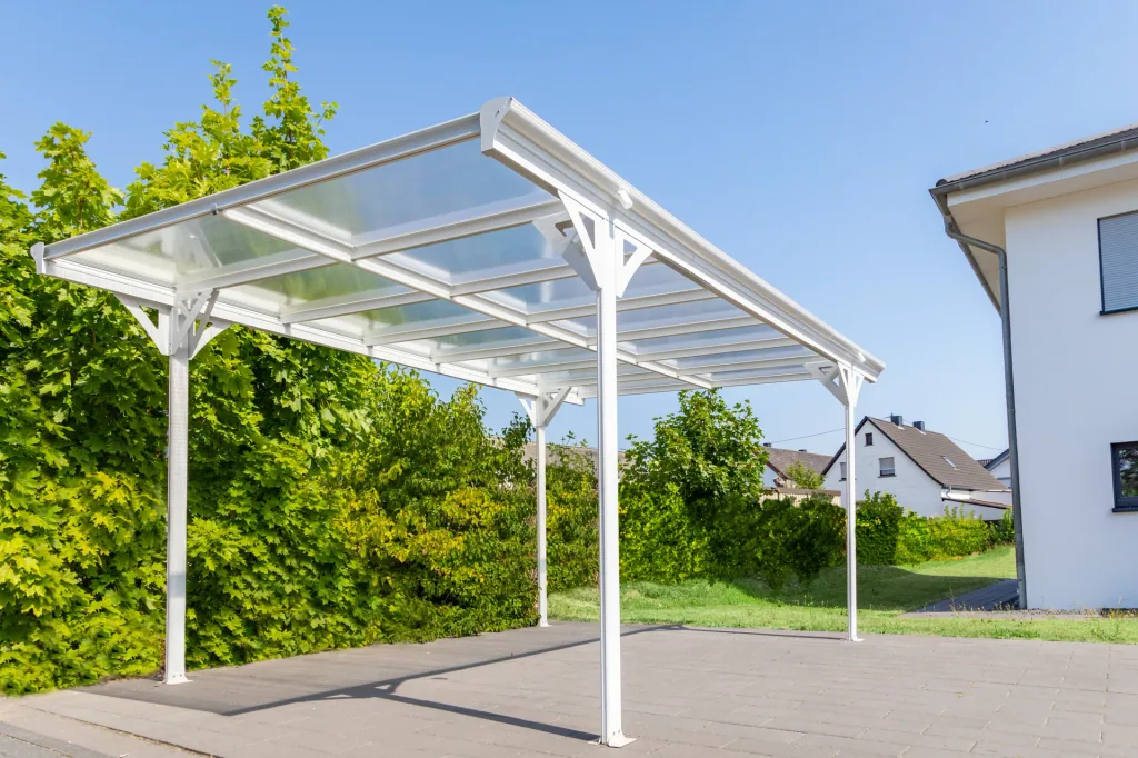 Westmann Carport Flachdach 15 m