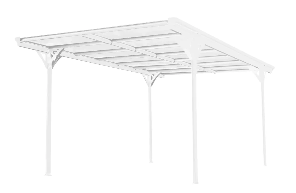Westmann Carport Flachdach 15 m