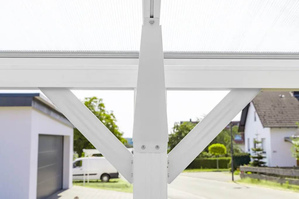 Westmann Carport Flachdach 15 m
