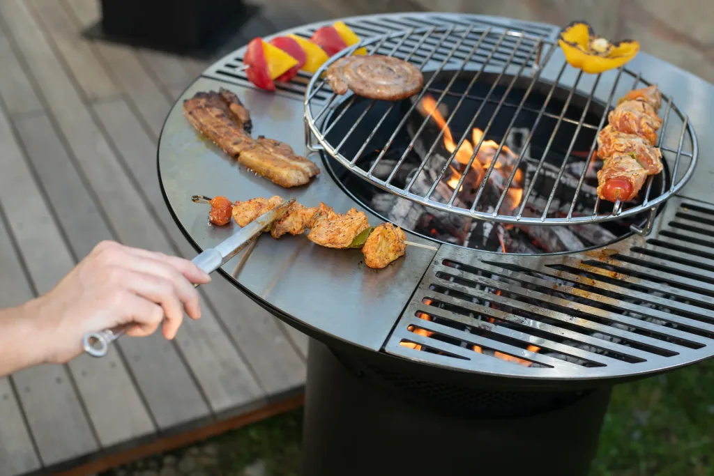 Westmann Grill, Plancha und Feuerplatte schwarz
