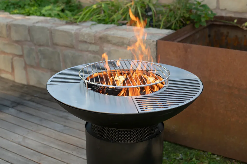 Westmann Grill, Plancha und Feuerplatte schwarz