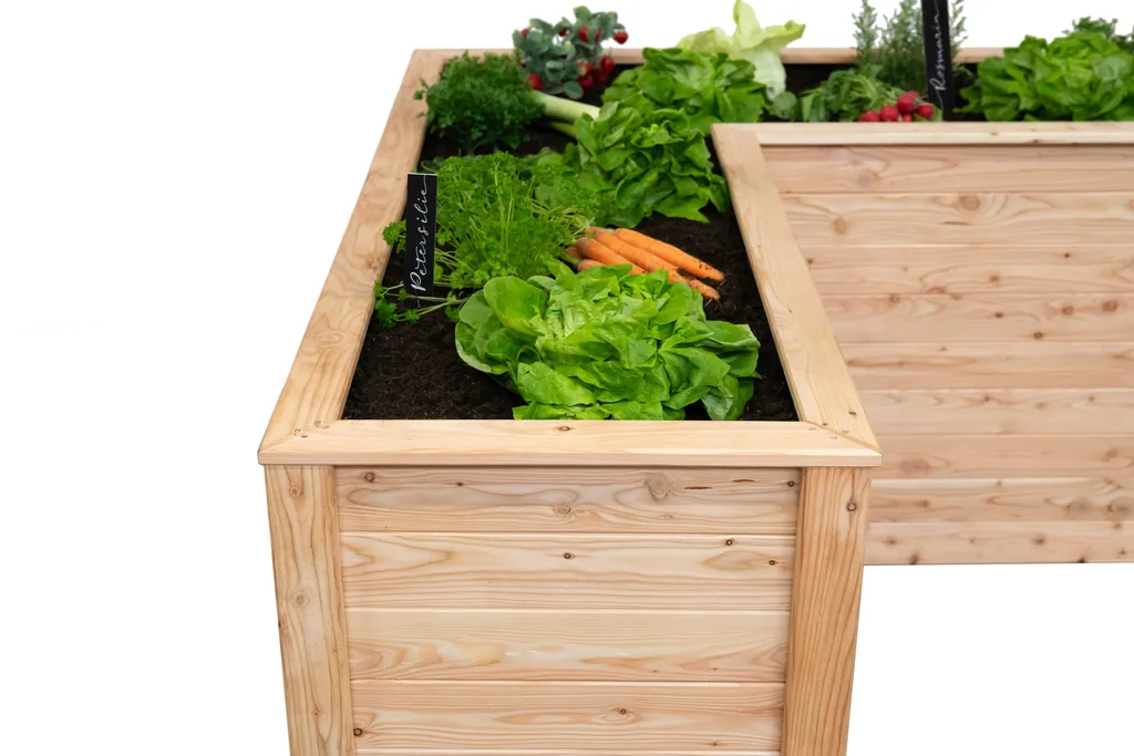 Westmann Hochbeet Klassik L Holz natur