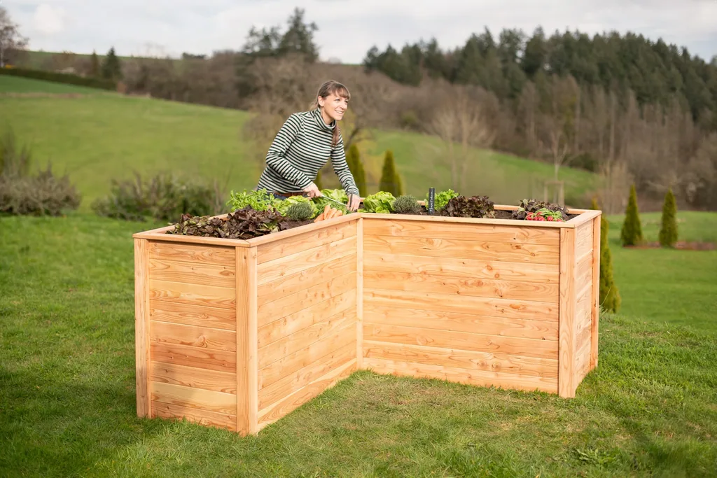 Westmann Hochbeet Klassik L Holz natur