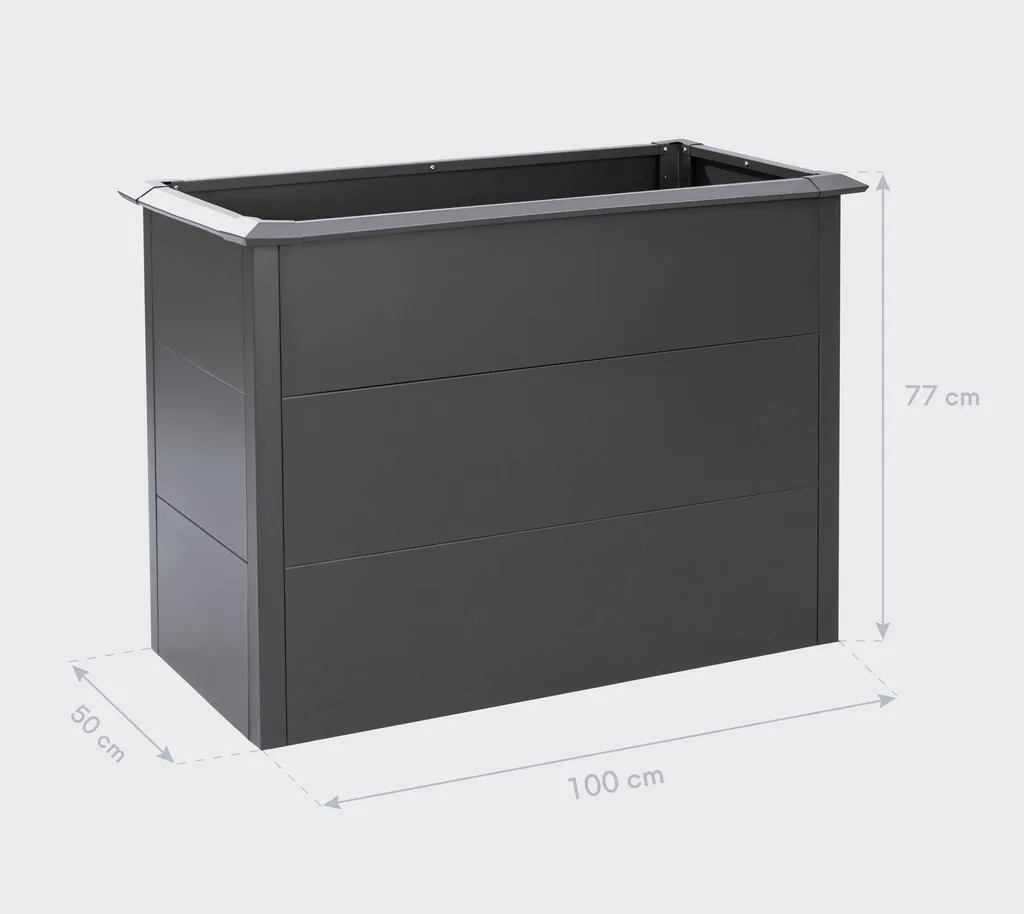 Westmann Hochbeet Primus M Metall anthrazit