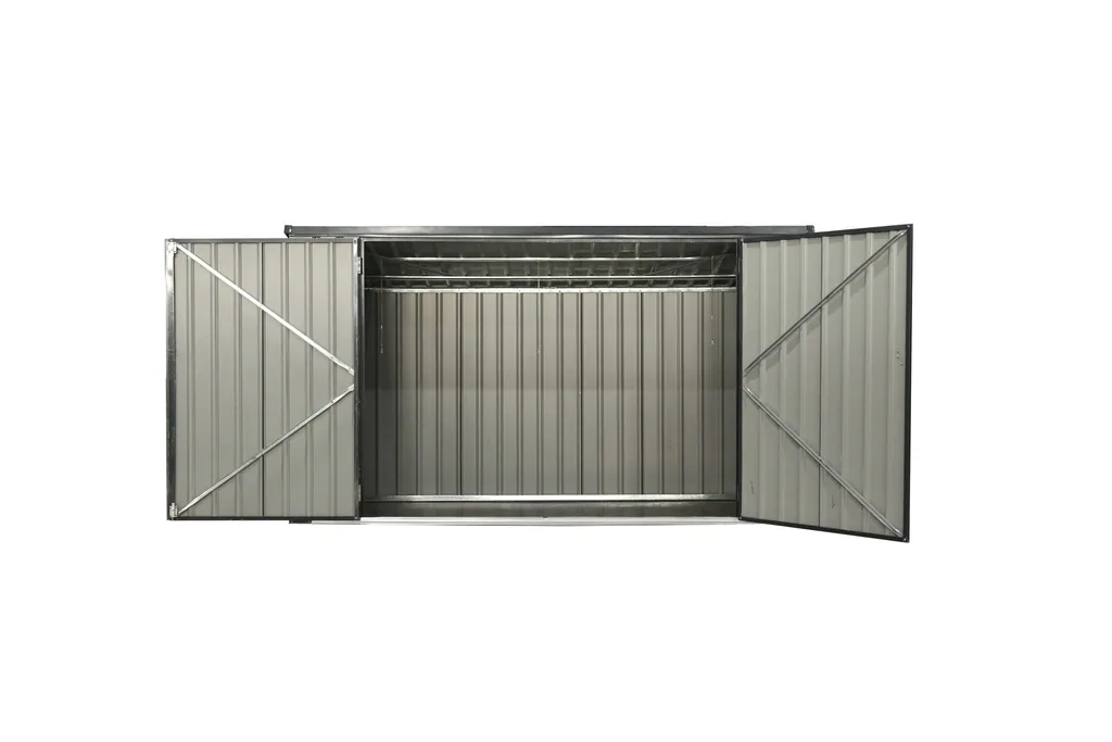Westmann Mülltonnenbox 53 verzinkt (2× 240 L)