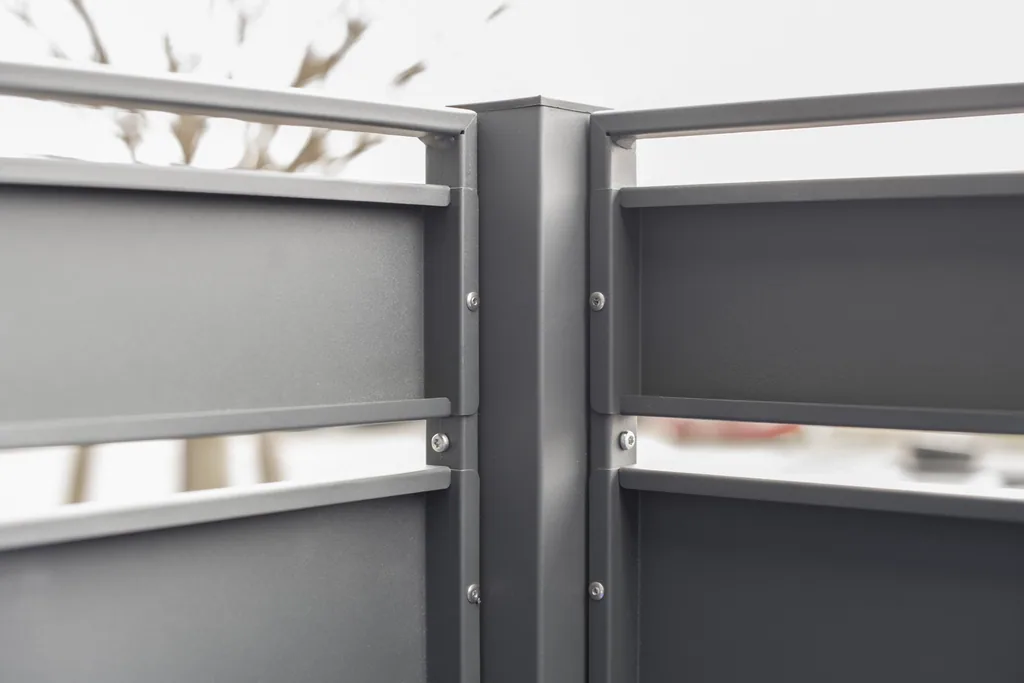 Westmann Mülltonnenverkleidung Planum 1er 150 cm anthrazit (1× 240 L)
