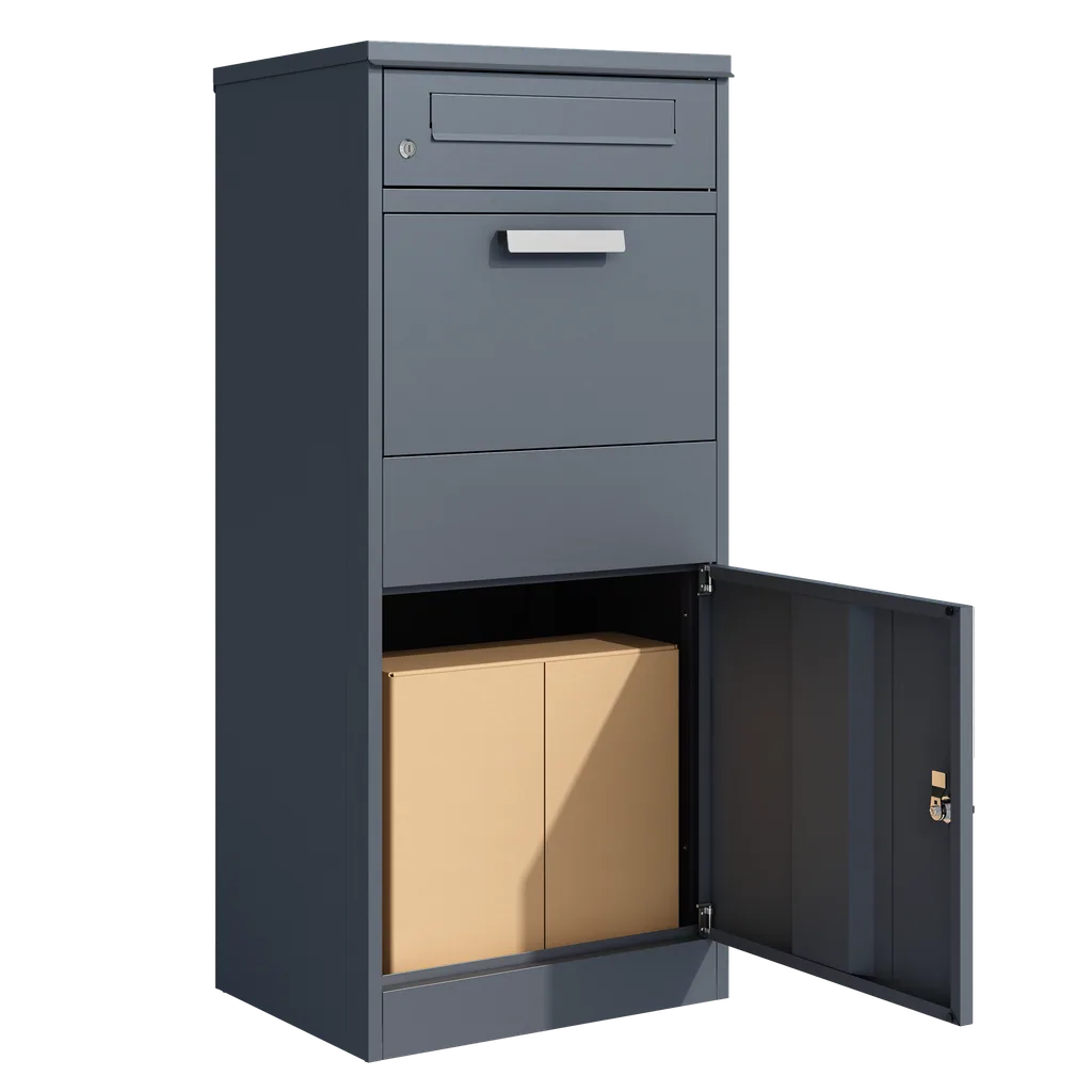 Westmann Paketbox Pedro Metall anthrazit