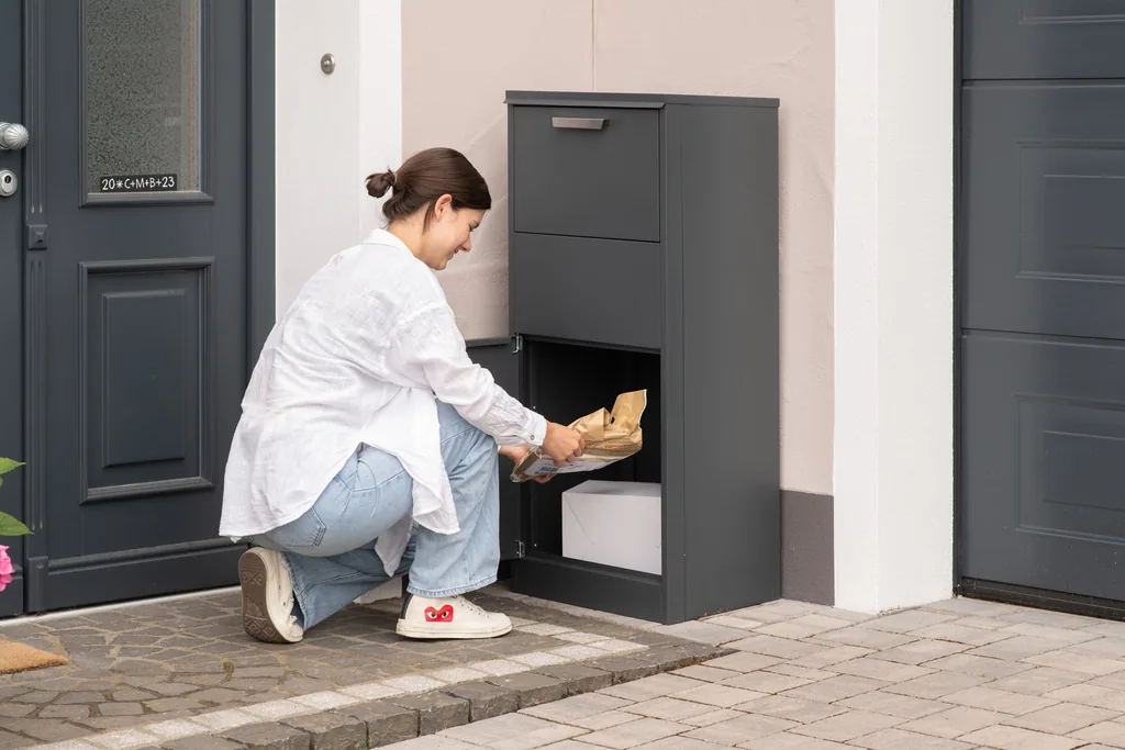 Westmann Paketbox Pepe Metall anthrazit