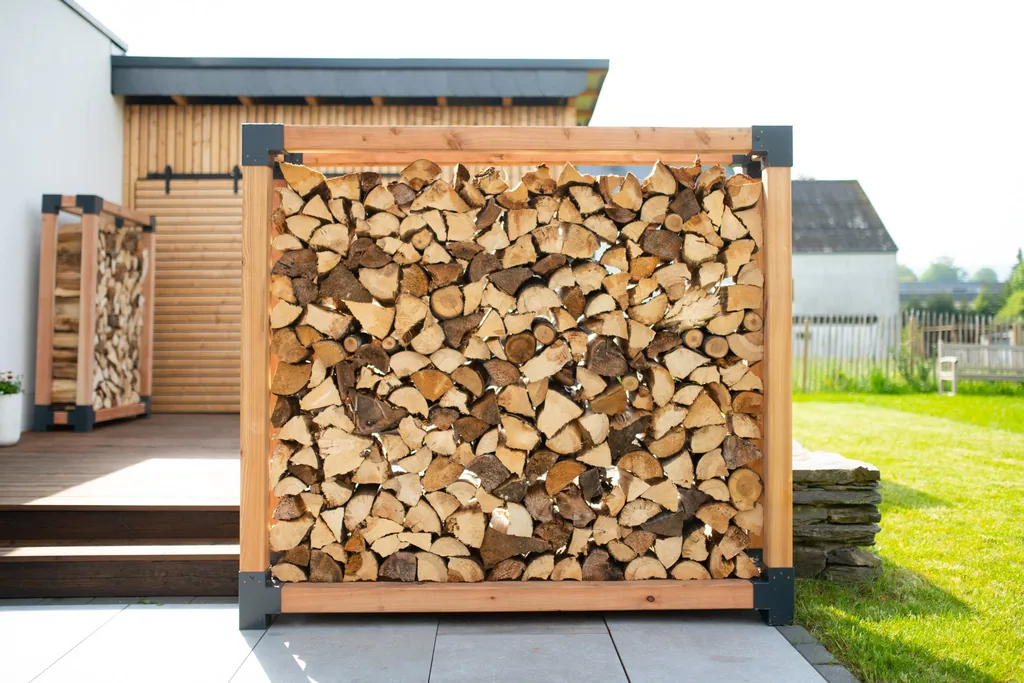 Westmann Kaminholzregal Michel XXL Holz natur
