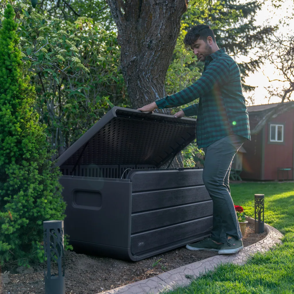 Lifetime Kissenbox Space L 515 L anthrazit