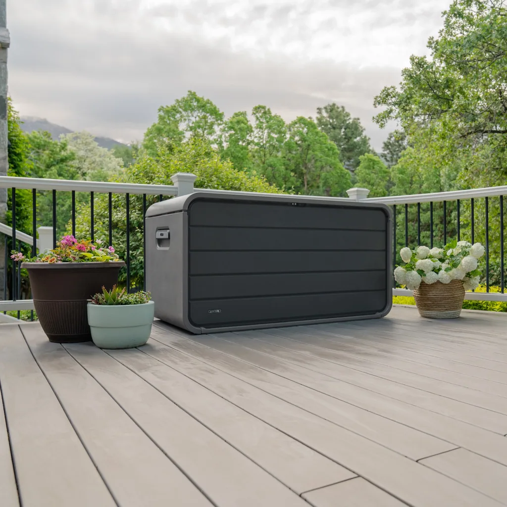 Lifetime Kissenbox Space XL 625 L grau