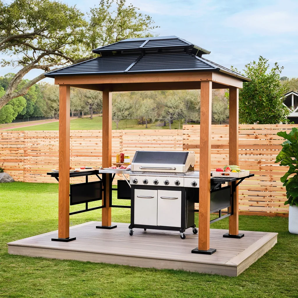 Sojag Grill-Pavillon BBQ Maui Aluminium
