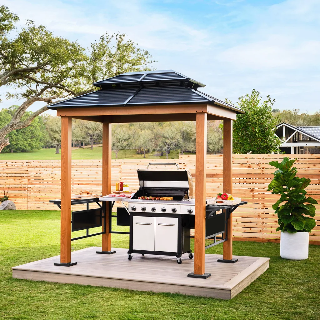 Sojag Grill-Pavillon BBQ Maui Aluminium