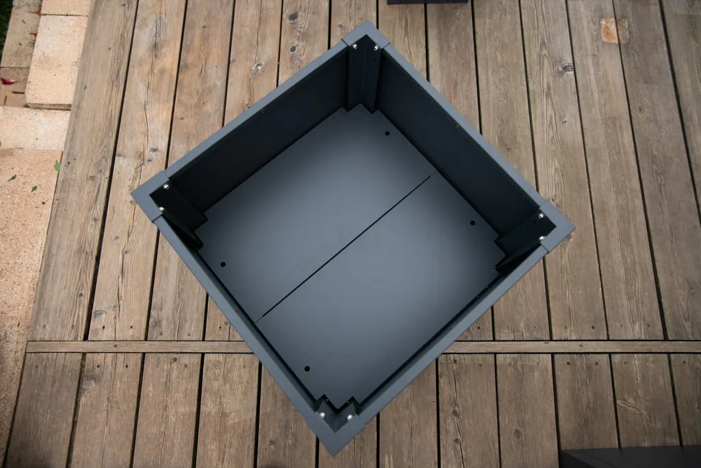 Westmann Pflanzkasten Talus S Metall anthrazit