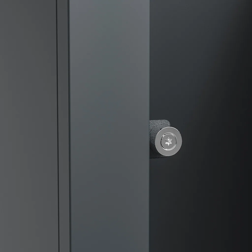 Westmann Mülltonnenbox Lacina 3er holzoptik (3× 240 L)