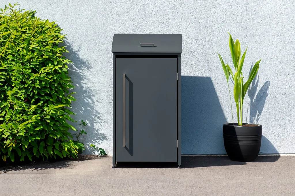 Westmann Mülltonnenbox Moderna 1er anthrazit (1× 240 L)