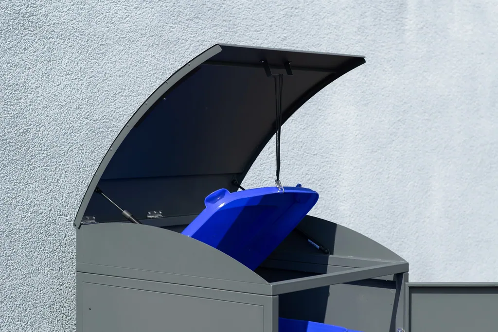 Westmann Mülltonnenbox Moderna 1er anthrazit (1× 240 L)
