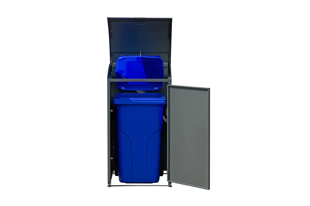 Westmann Mülltonnenbox Moderna 1er anthrazit (1× 240 L)