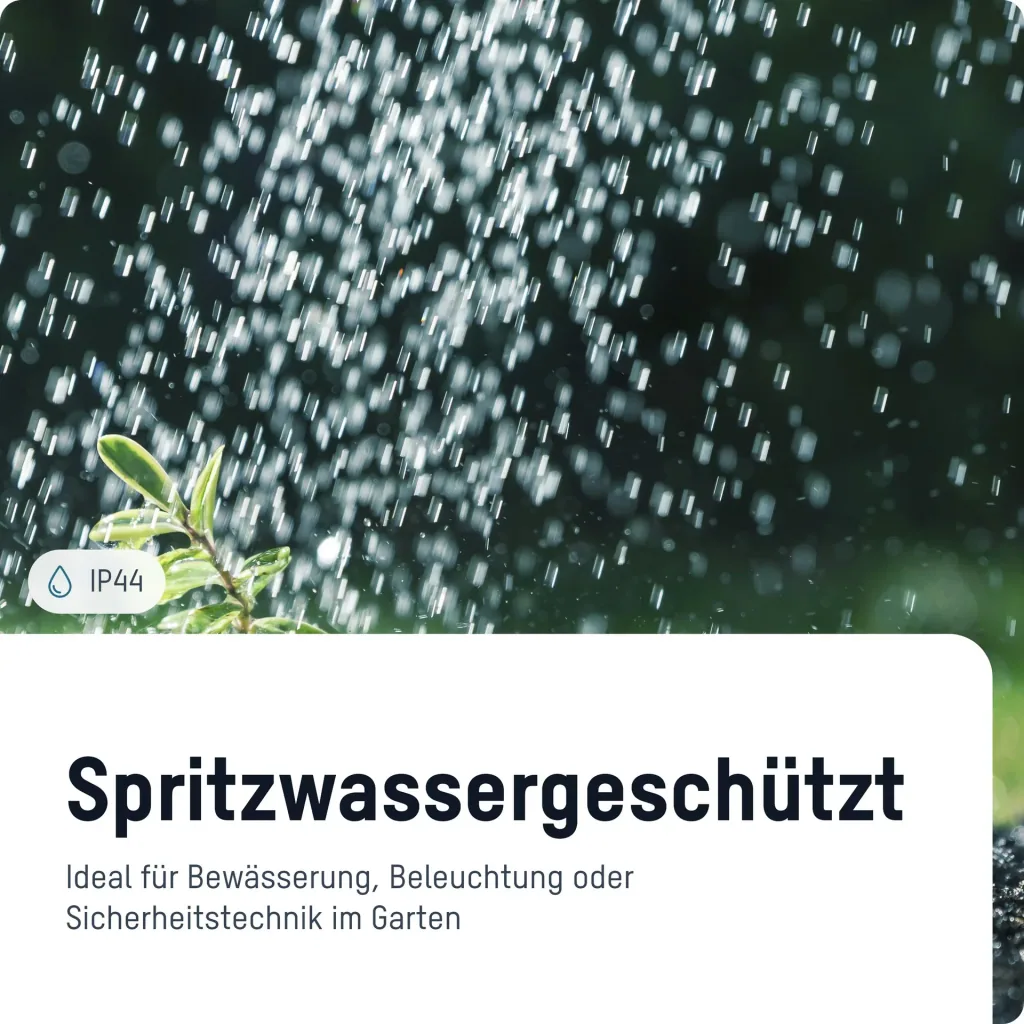 Outdoor Zeitschaltuhr AES8 mit 2 Steckdosen